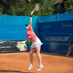 Natalie Grandin (RSA) vs. Barbara Bonic (SRB)  Foto: Gerhard Michel