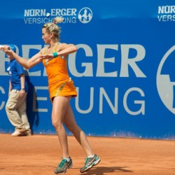 Conny Perrin (SUI) vs. Michaela Honcova (SVK)  Foto: Gerhard Michel