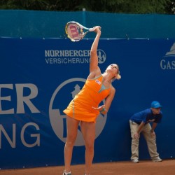 Conny Perrin (SUI) vs. Michaela Honcova (SVK)  Foto: Gerhard Michel