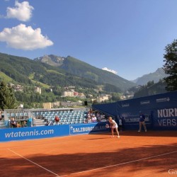 Andrea Hlavackova (CZE) vs. Viktoija Golubic (SUI)   Foto: Gerhard Michel