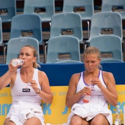 Melnikova (RUS) / Shapatava (GEO) vs. Barrois (GER) / Daniilidou (GRE)