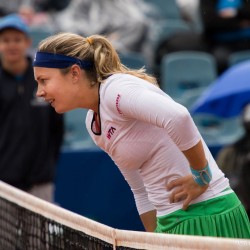 Andrea Petkovic (GER) vs. Stefanie Vögele (SUI)