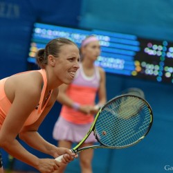 Andreja KLEPAC (SLO) / Aleksandra KRUNIC (SRB) vs. Xenia KNOLL (SUI) / Alice MATTEUCCI (ITA)