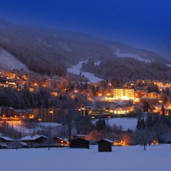 Blick vom Golfplatz Richtung Bad Gastein