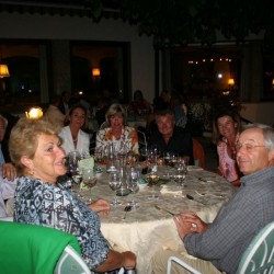 Abschlussabend der Golfwoche im Hotel Gruener Baum