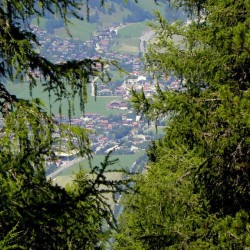 Blick nach Bad Bruck