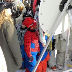 Spiderman beim Glücksrad