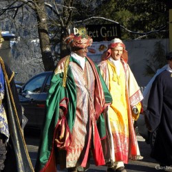 Die heiligen drei Könige mit Sternträger