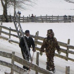 Kaminkehrer und Zapfenmandl