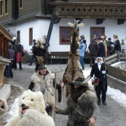 Bär mit Bärentreiber