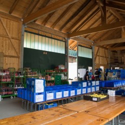 Lebensmittel-Verteilzentrum und Lager