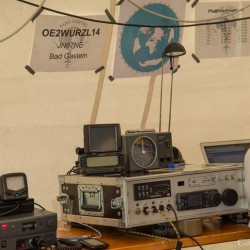 Amateurfunkstation - In Verbindung mit anderen Pfadfinderlager