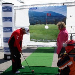 Chipping-Bewerb in Sportgastein! Georg Streitberger nimmt die Herausforderung an!