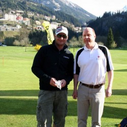 Georg Streitberger und Präsident Dr. Gerhard Hofer