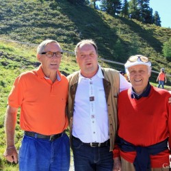 Lucky Schmidleitner, Franz Weiß und Josl Rieder