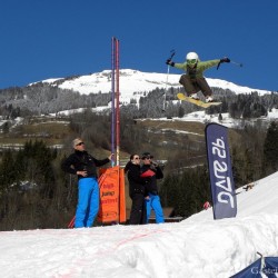 SnowXcross Dorfgastein: high jump contest