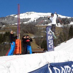 SnowXcross Dorfgastein: high jump contest