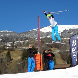 SnowXcross Dorfgastein: high jump contest