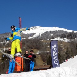 SnowXcross Dorfgastein: high jump contest