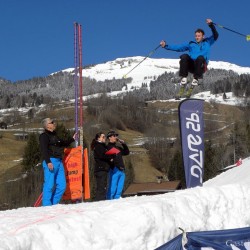 SnowXcross Dorfgastein: high jump contest