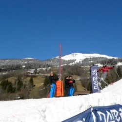 SnowXcross Dorfgastein: high jump contest