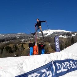 SnowXcross Dorfgastein: high jump contest