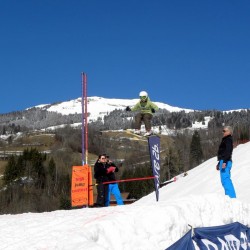 SnowXcross Dorfgastein: high jump contest