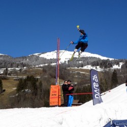 SnowXcross Dorfgastein: high jump contest