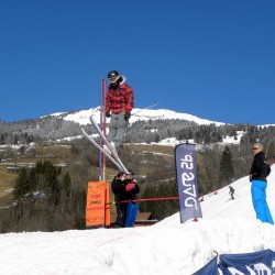 SnowXcross Dorfgastein: high jump contest