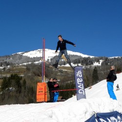 SnowXcross Dorfgastein: high jump contest