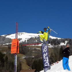 SnowXcross Dorfgastein: high jump contest