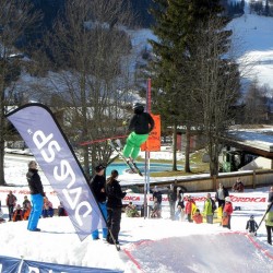 SnowXcross Dorfgastein: high jump contest