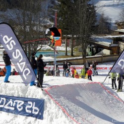 SnowXcross Dorfgastein: high jump contest