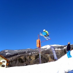 SnowXcross Dorfgastein: high jump contest