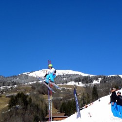 SnowXcross Dorfgastein: high jump contest