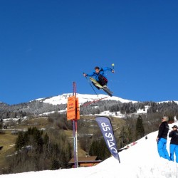 SnowXcross Dorfgastein: high jump contest
