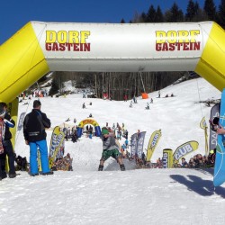SnowXcross Dorfgastein: waterslide contest