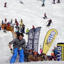 SnowXcross Dorfgastein: waterslide contest