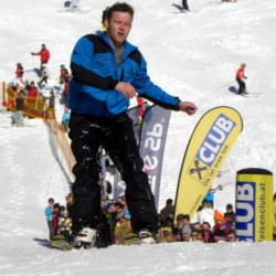SnowXcross Dorfgastein: waterslide contest