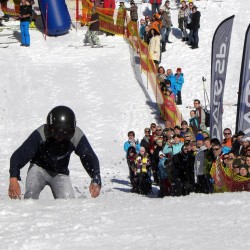 SnowXcross Dorfgastein: waterslide contest