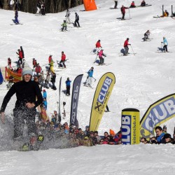 SnowXcross Dorfgastein: waterslide contest
