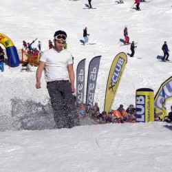 SnowXcross Dorfgastein: waterslide contest