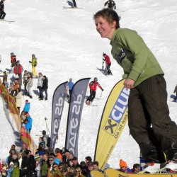 SnowXcross Dorfgastein: waterslide contest
