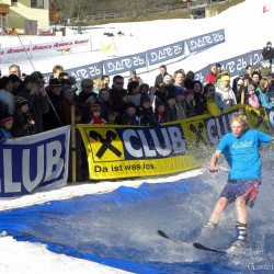 SnowXcross Dorfgastein: waterslide contest