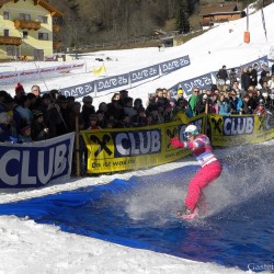SnowXcross Dorfgastein: waterslide contest
