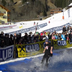 SnowXcross Dorfgastein: waterslide contest
