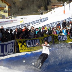 SnowXcross Dorfgastein: waterslide contest