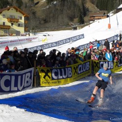 SnowXcross Dorfgastein: waterslide contest