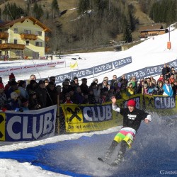 SnowXcross Dorfgastein: waterslide contest