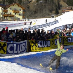 SnowXcross Dorfgastein: waterslide contest